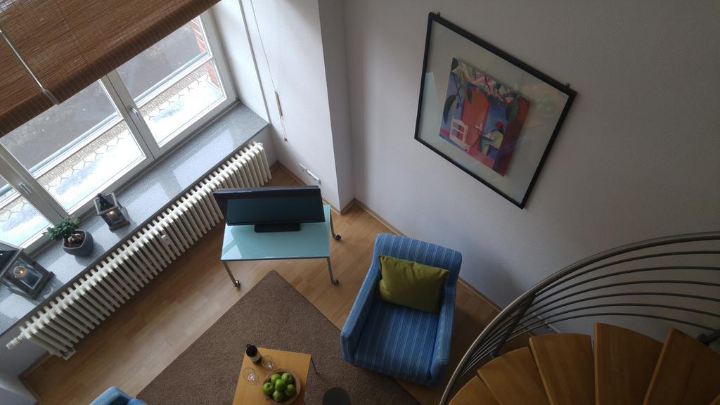 Apartmenthaus Elster Lofts Leipzig Habitación foto