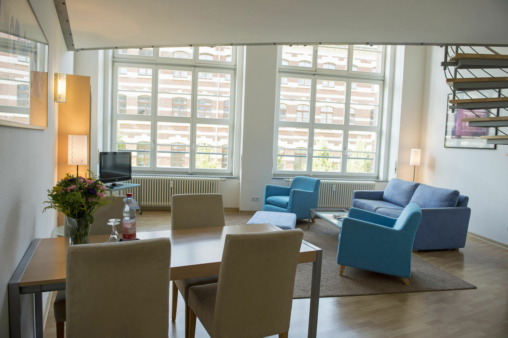 Apartmenthaus Elster Lofts Leipzig Exterior foto